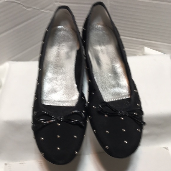 Ron Homerson fabric upper with bow flats. EUC - Picture 2 of 7